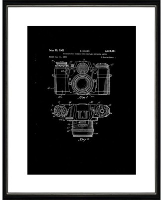 Patent - Camera w/ Coupled Exposure Meter - 40x50cm Patent - Camera w/ Coupled Exposure Meter - 40x50cm