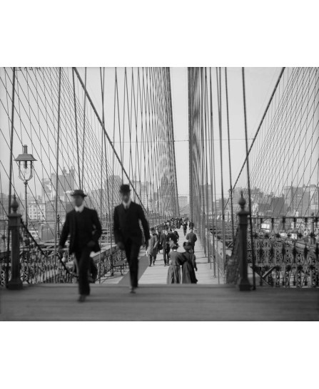 New York - BROOKLYN BRIDGE - 40x50cm