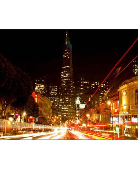 SAN FRANCISCO - COLUMBUS AVENUE - 40x50cm