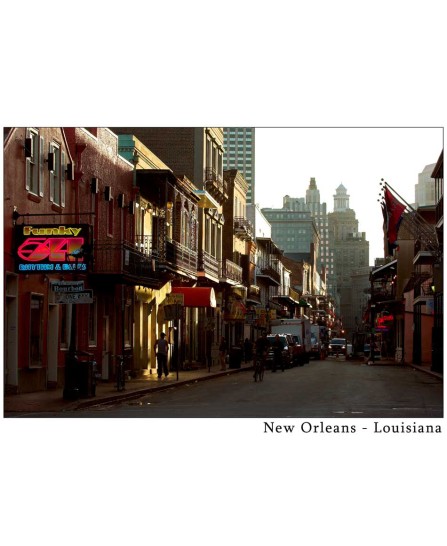 NEW ORLEANS - BOURBON STREET - 40x50cm
