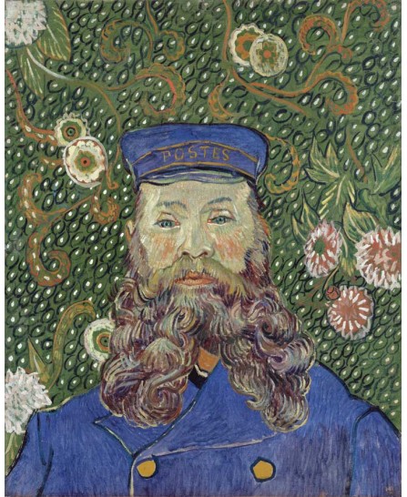 Vincent van Gogh - Portrait of Postman Roulin- 40х50см Vincent van Gogh - Portrait of Postman Roulin- 40х50см