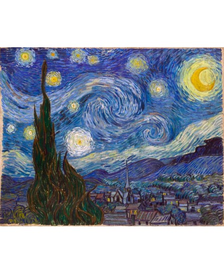 Vincent van Gogh - The Starry Night - 40х50см Vincent van Gogh - The Starry Night - 40х50см
