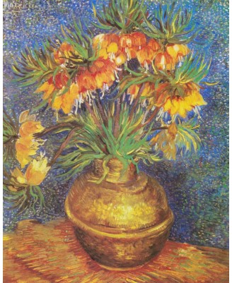 Vincent van Gogh - Fritillaries in a Copper Vase - 40х50см Vincent van Gogh - Fritillaries in a Copper Vase - 40х50см