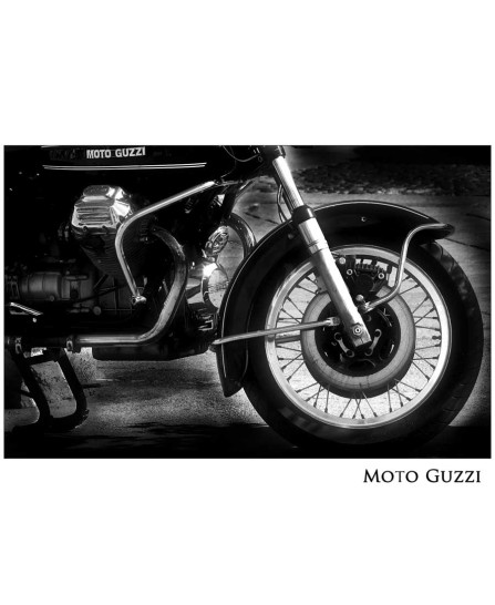 Moto Guzzi (The Italian Eagle) - 40x50cm