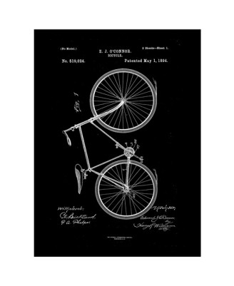 Patent - Bicycle (EJ O'Connor-1894) - 40x50cm Patent - Bicycle (EJ O'Connor-1894) - 40x50cm