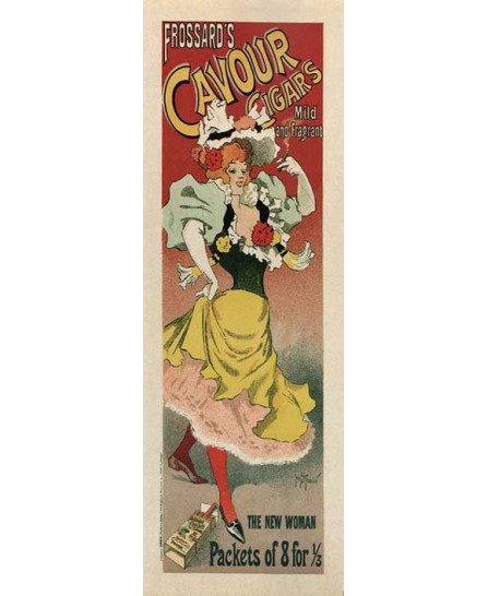 Jules Chéret - FROSSARD'S CAVOUR CIGARS Jules Chéret - FROSSARD'S CAVOUR CIGARS