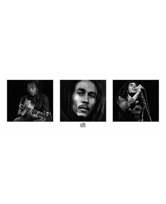 Bob Marley - Triptych Black&White Bob Marley - Triptych Black&White