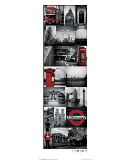 London Collage - Black&White (slim) London Collage - Black&White (slim)