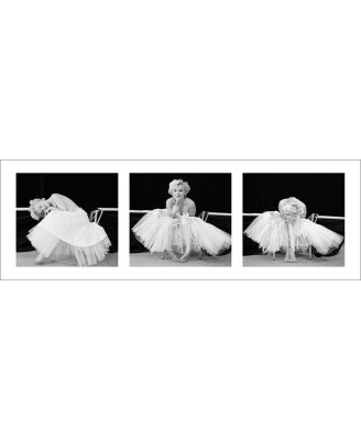 Marilyn Monroe - Ballerina Triptych (slim) Marilyn Monroe - Ballerina Triptych (slim)