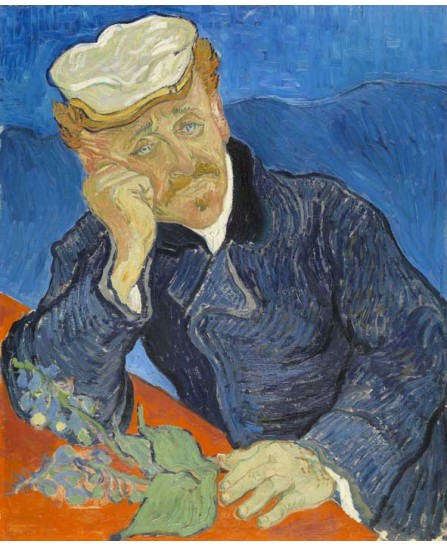 Vincent van Gogh - Portrait of Dr. Paul Gachet (50x60cm)