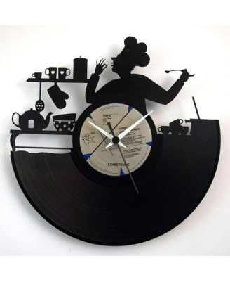 Vinyl Clock - Chef Vinyl Clock - Chef