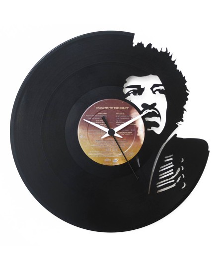Vinyl Clock - Jimi Hendrix Vinyl Clock - Jimi Hendrix