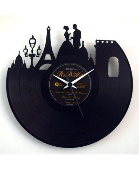 Vinyl Clock - Paris Vinyl Clock - Paris