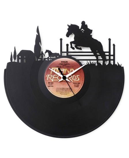 Vinyl Clock - Riding Vinyl Clock - Riding