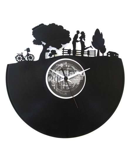 Vinyl Clock - Spring Vinyl Clock - Spring